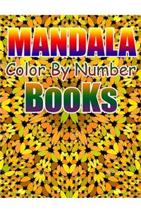 Mandala Color by Number Books
