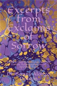 Excerpts from Exclaims of Sorrow
