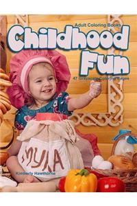 Adult Coloring Books Childhood Fun