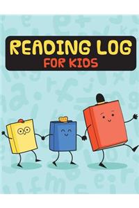Reading Log For Kids