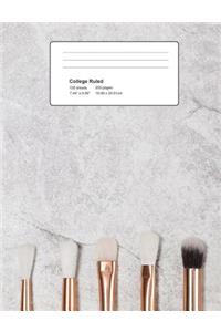 Brushes Composition Book - Neat And Arranged