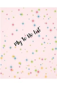 My To Do List