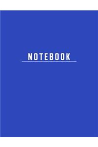 Notebook: Unlined Notebook - Large (8.5 X 11 Inches) - 112 Pages
