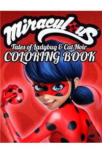 Miraculous Tales of Ladybug & Cat Noir Coloring Book