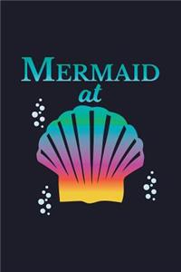 Mermaid at: Blank Lined Journal to Write in - Ruled Writing Notebook