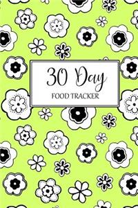 30 Day Food Tracker
