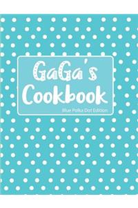 GaGa's Cookbook Blue Polka Dot Edition