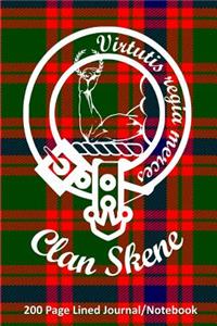 Clan Skene 200 Page Lined Journal/Notebook