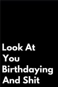 Look at You Birthdaying and Shit