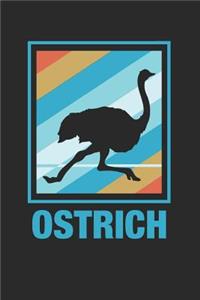 Vintage Retro Ostrich