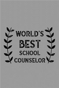 World's Best School Counselor