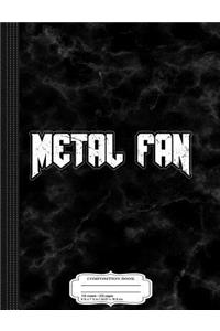 Heavy Metal Fan Composition Notebook