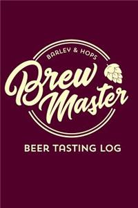 Brew Master Beer Tasting Log