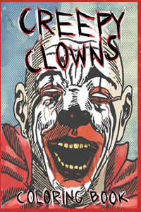 Creepy Clowns Coloring Book