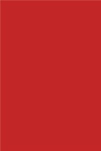 Red 101 - Lined with Margins Notebook (Narrow)