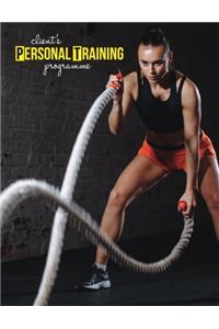 Client's Personal Training Programme