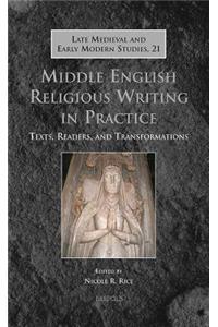 LMEMS 21 Middle English Religious Writing in Practice Rice