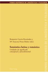 Semántica latina y románica