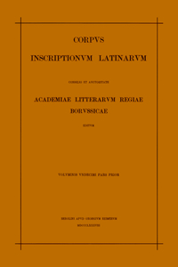 Inscriptiones Aemiliae Et Etruriae