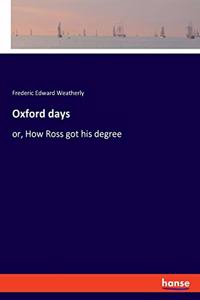 Oxford days