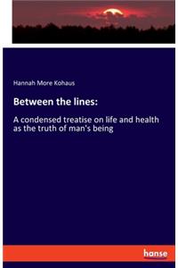 Between the lines