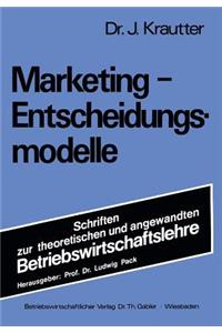 Marketing-Entscheidungsmodelle