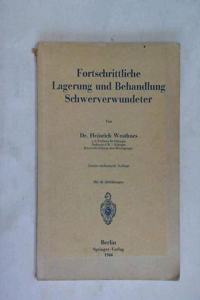 Fortschrittliche Lagerung Und Behandlung Schwerverwundeter