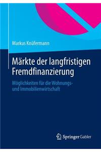Markte Der Langfristigen Fremdfinanzierung