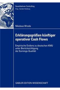 Erklärungsgrößen Künftiger Operativer Cash Flows