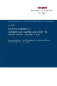 Leitungs- Und Kontrollstrukturen in Gemeinnützigen Organisationen