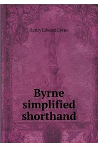 Byrne simplified shorthand