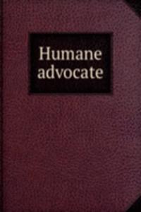 Humane advocate