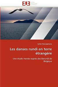Les Danses Rundi En Terre �trang�re