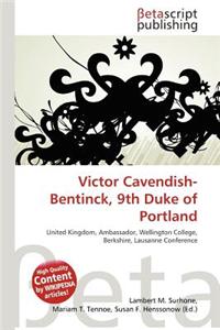 Victor Cavendish-Bentinck, 9th Duke of Portland