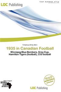 1935 in Canadian Football