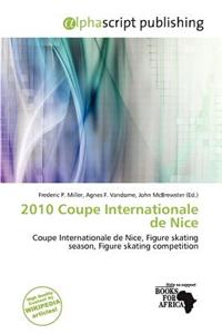 2010 Coupe Internationale de Nice