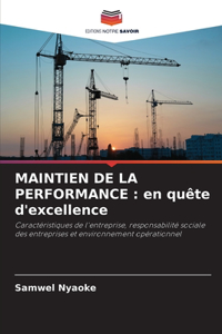 Maintien de la Performance