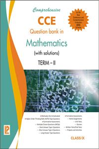 Comprehensive Cce Question Bank In Mathematics (With Solutions) Term-Ii Ix