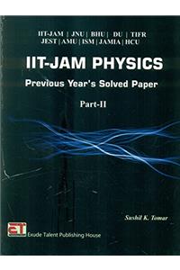 IIT-JAM Physics Previous Year's Solved Paper Part-II