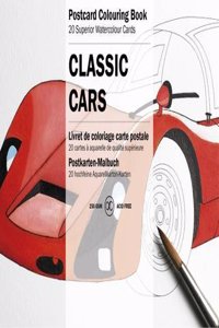 Classic Cars: Postcard Colouring Book