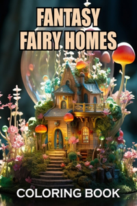 Fantasy Fairy Homes Coloring Book