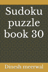 Sudoku puzzle book 30