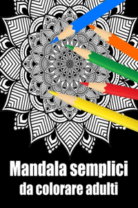 Mandala semplici da colorare adulti