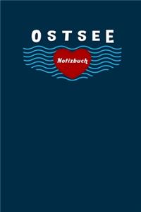 Ostsee Notizbuch, Reise Tagebuch