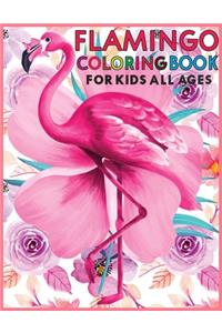 Flamingo Coloring Book For Kids