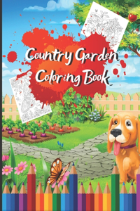 Country Garden Coloring Book