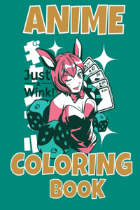 Anime Coloring Book