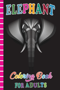 Elephant Coloring Book for Adults