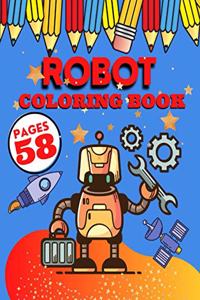 Robot Coloring Book