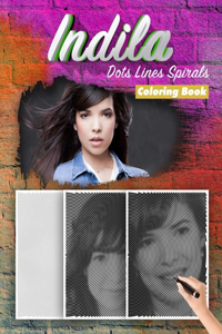 Indila Dots Lines Spirals Coloring Book